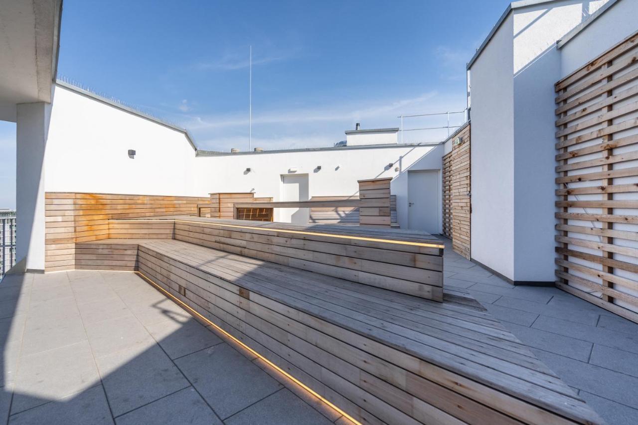 Whats-App Self-Check-In - Paerchen Wohnung Am Hauptbahnhof Vienna Exterior photo